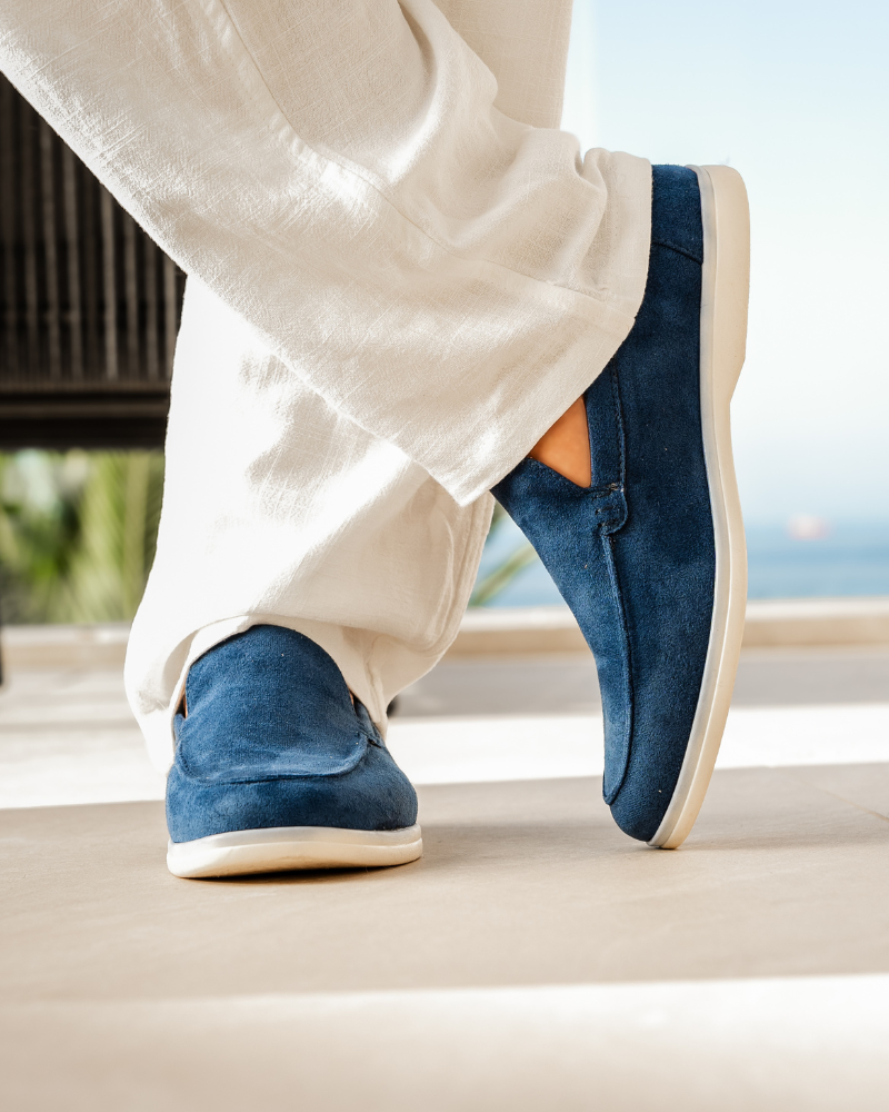 Suede Slip-On Shoes
