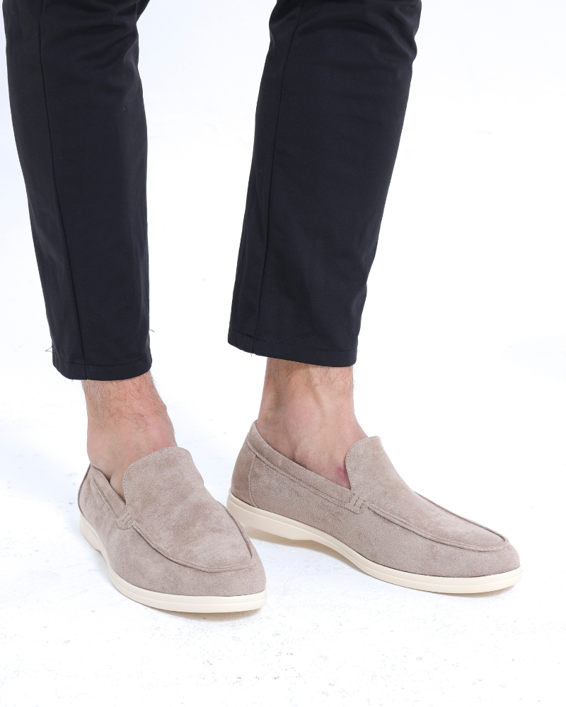 Suede Slip-On Shoes