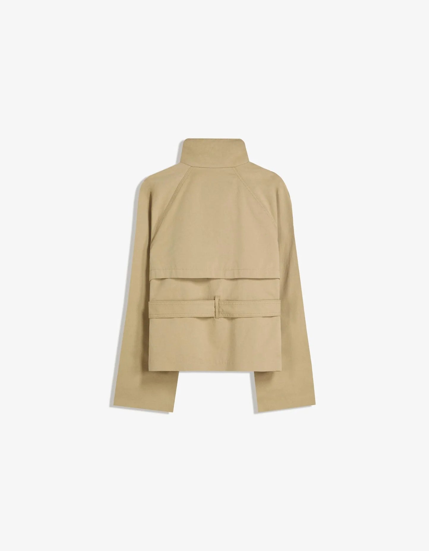 Cropped trenchcoat