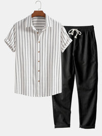 white & black