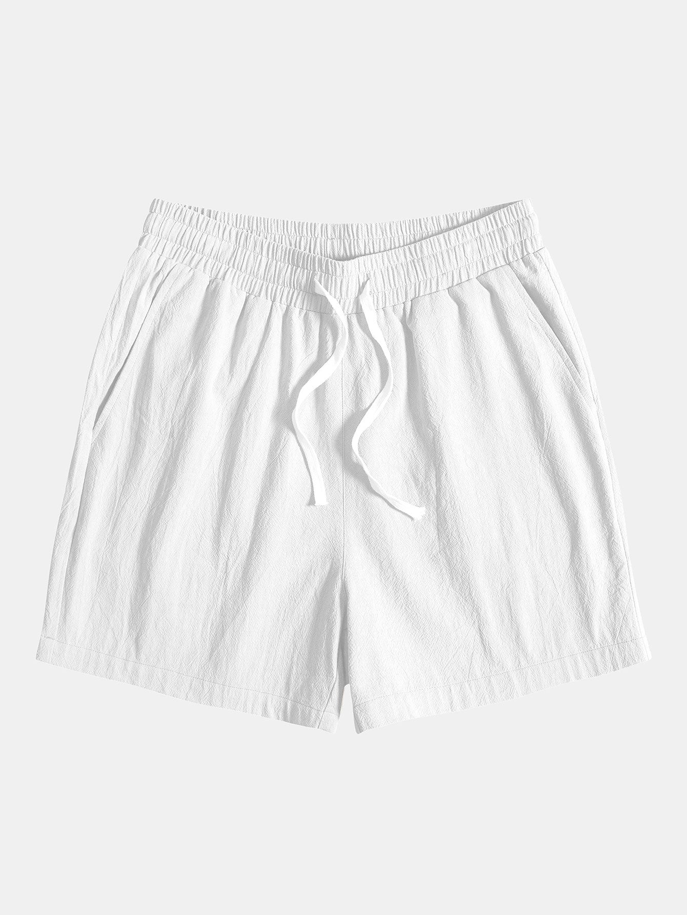 5-Inch Textured Cotton Shorts