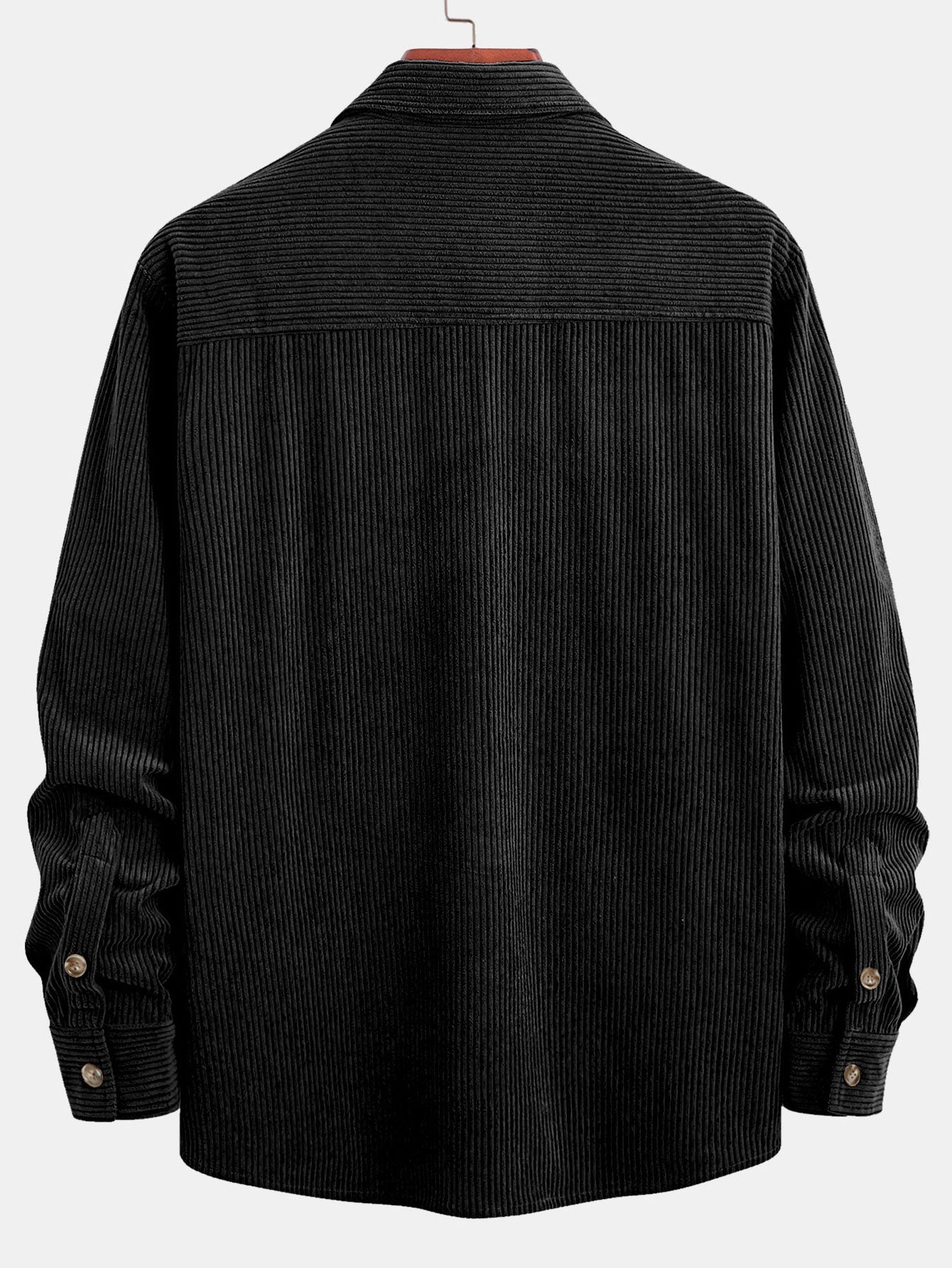Camicia in velluto a coste con bottoni