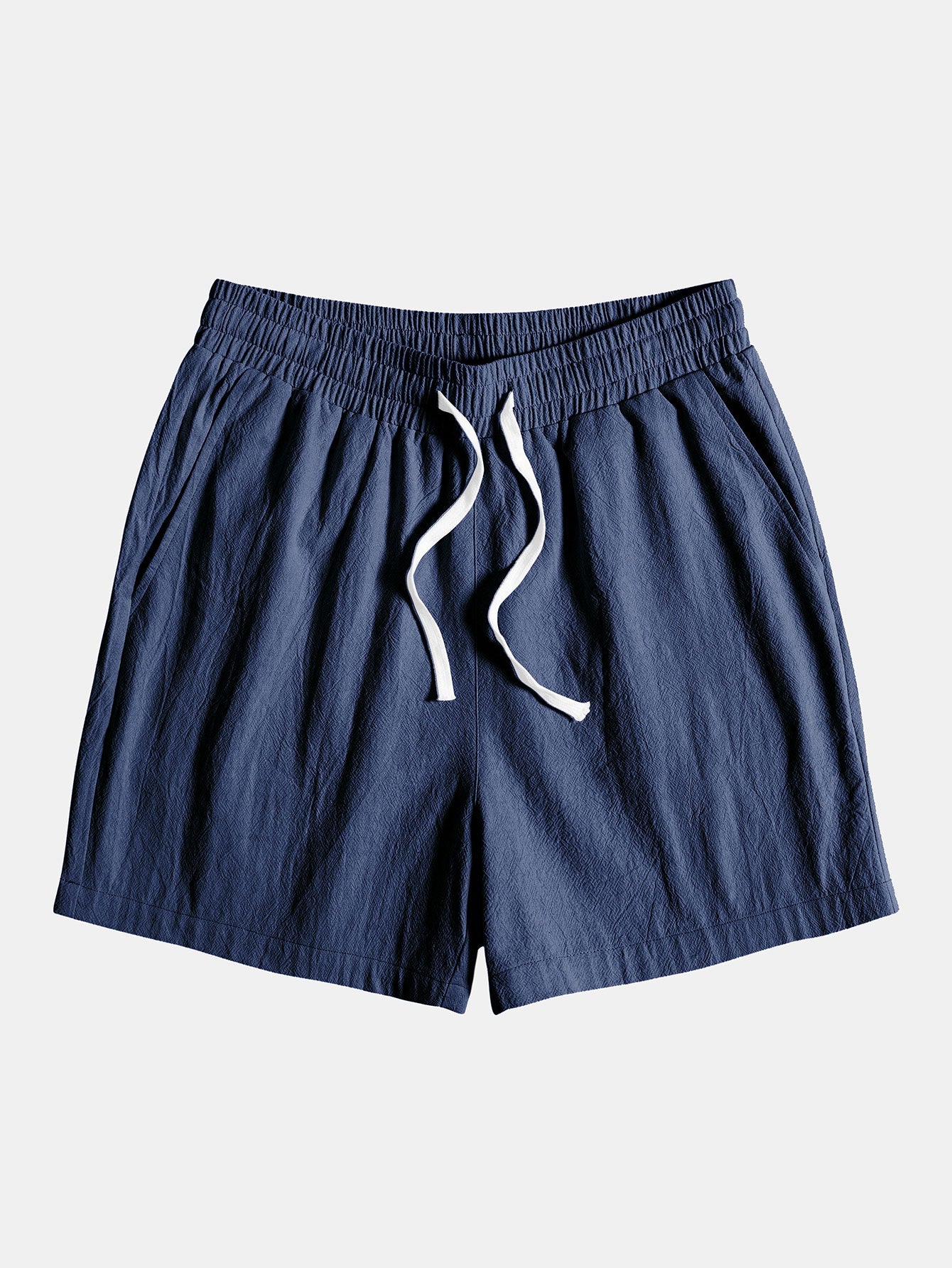 5-Inch Textured Cotton Shorts