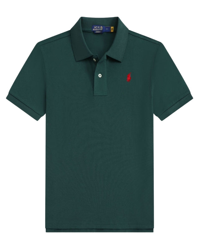 Classic Iconic Mesh Polo Shirt