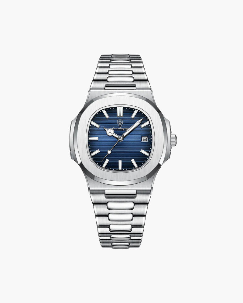 Timeless Water-Resistant Geneva Watch