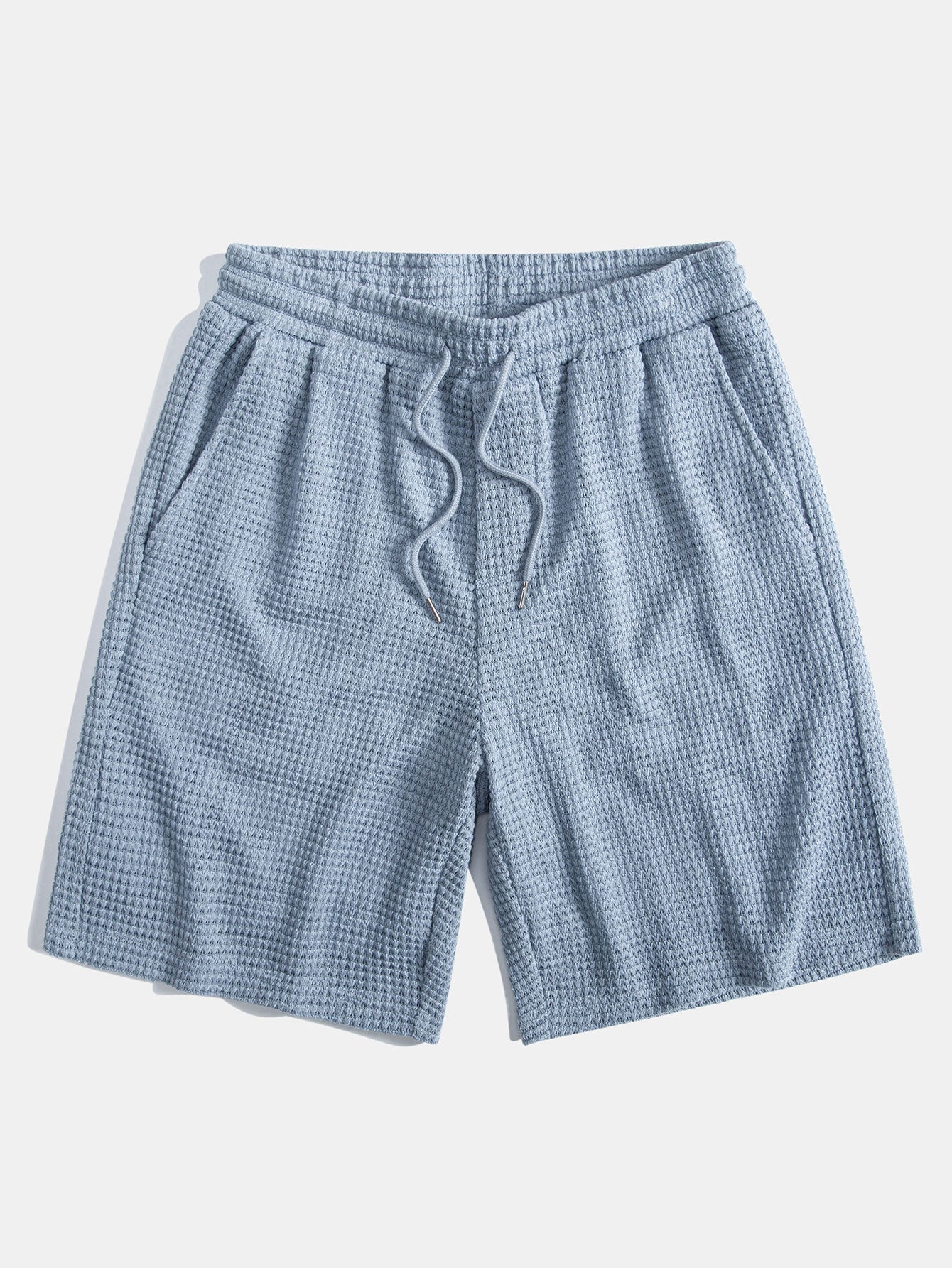 Completo camicia e pantaloncini cubani con trama a nido d'ape