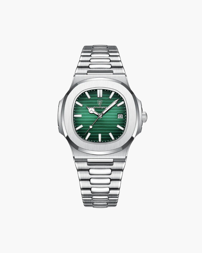 Timeless Water-Resistant Geneva Watch
