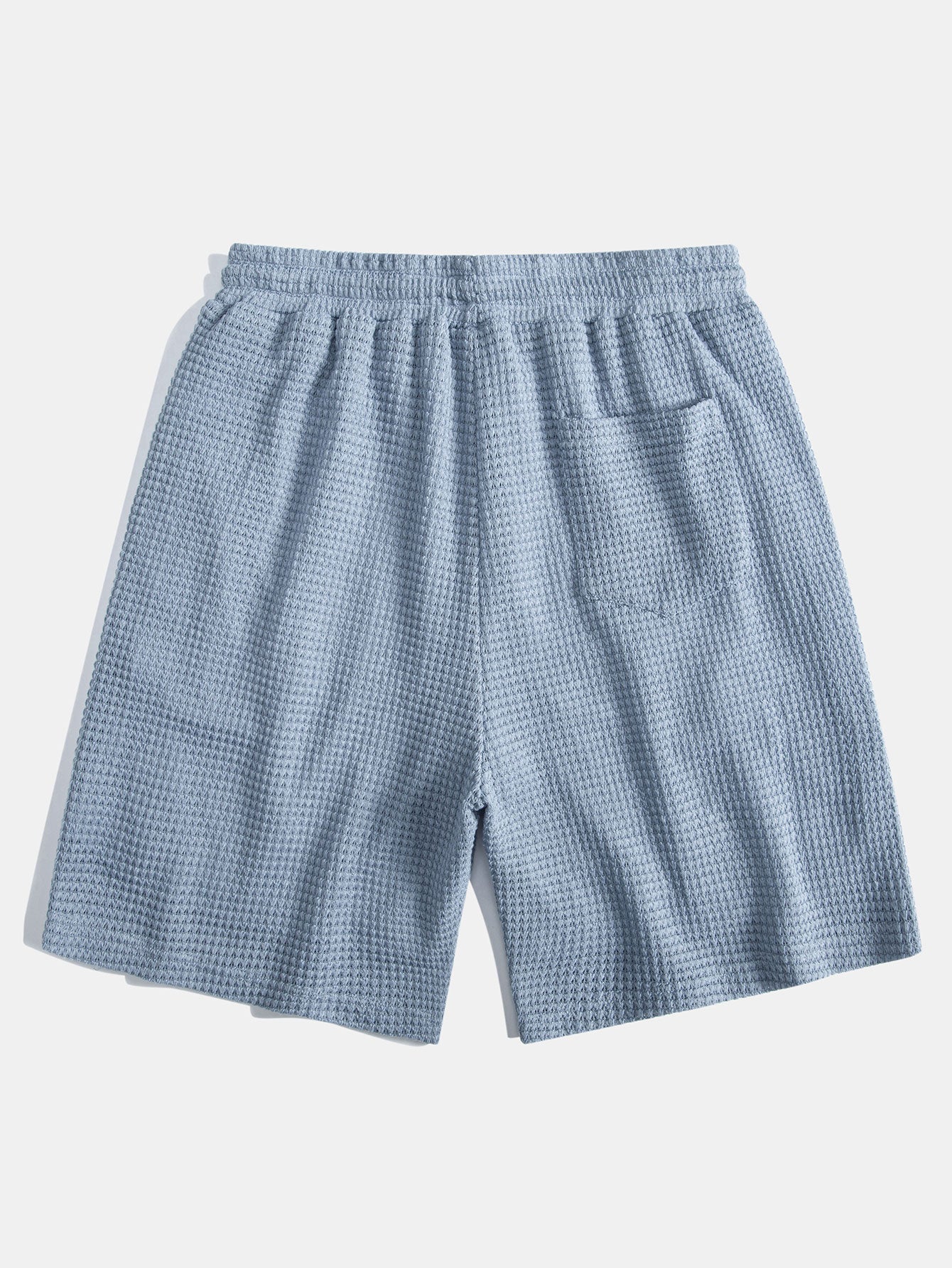 Completo camicia e pantaloncini cubani con trama a nido d'ape