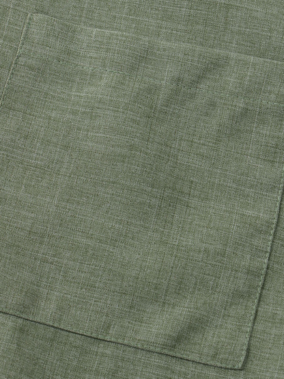 Men's Stand Collar Shirt with Pocket