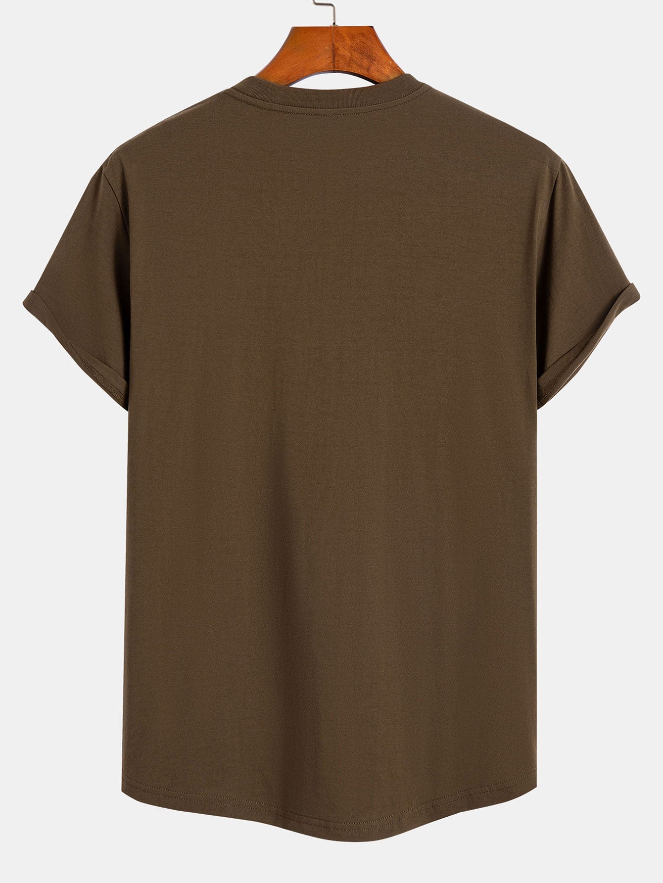 T-shirt con orlo ad arco e stampa Tokyo Ukiyo-e in cotone
