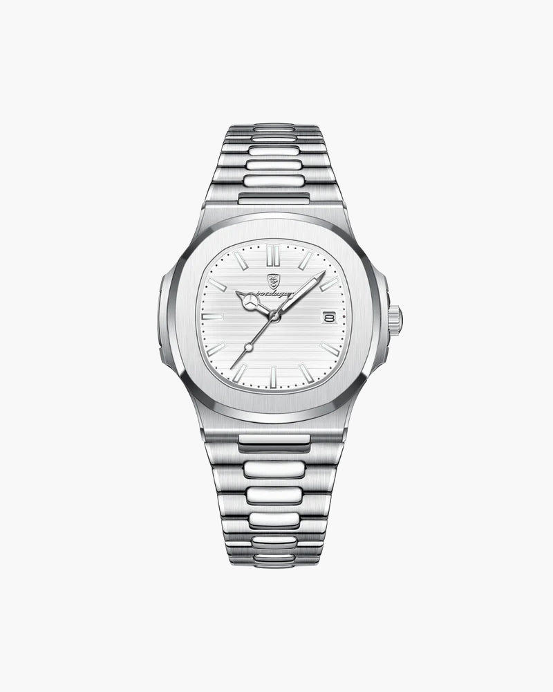 Timeless Water-Resistant Geneva Watch