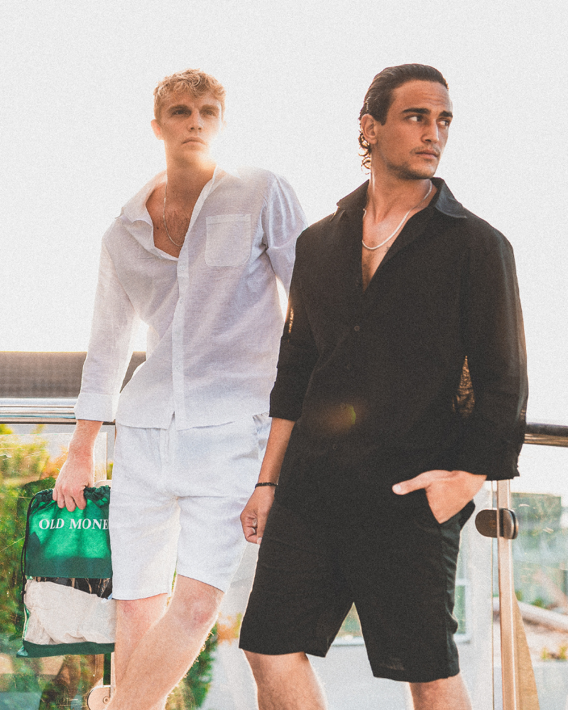 Casablanca – Luxe Linen Shorts