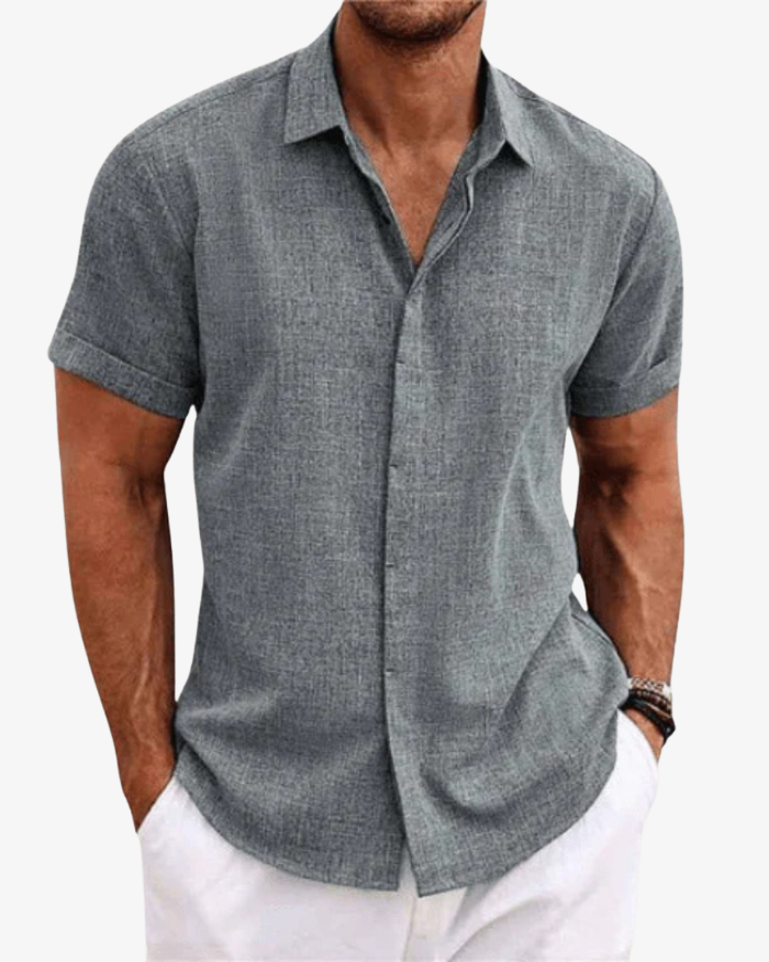 Timeless Linen-Cotton Blend Shirt