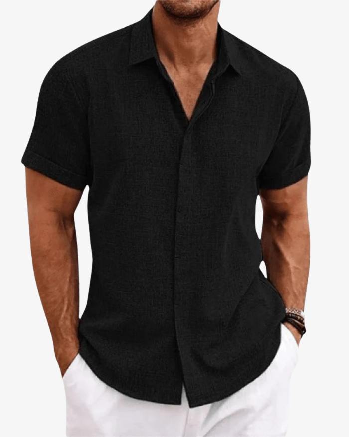 Timeless Linen-Cotton Blend Shirt
