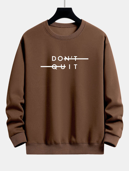 Stay Motivated Relaxed Fit Sweatshirt