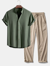 darkgreen & tan