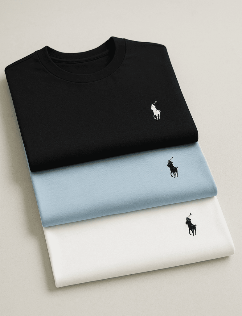 Ralph Lauren Premium T-Shirt 3-Pack