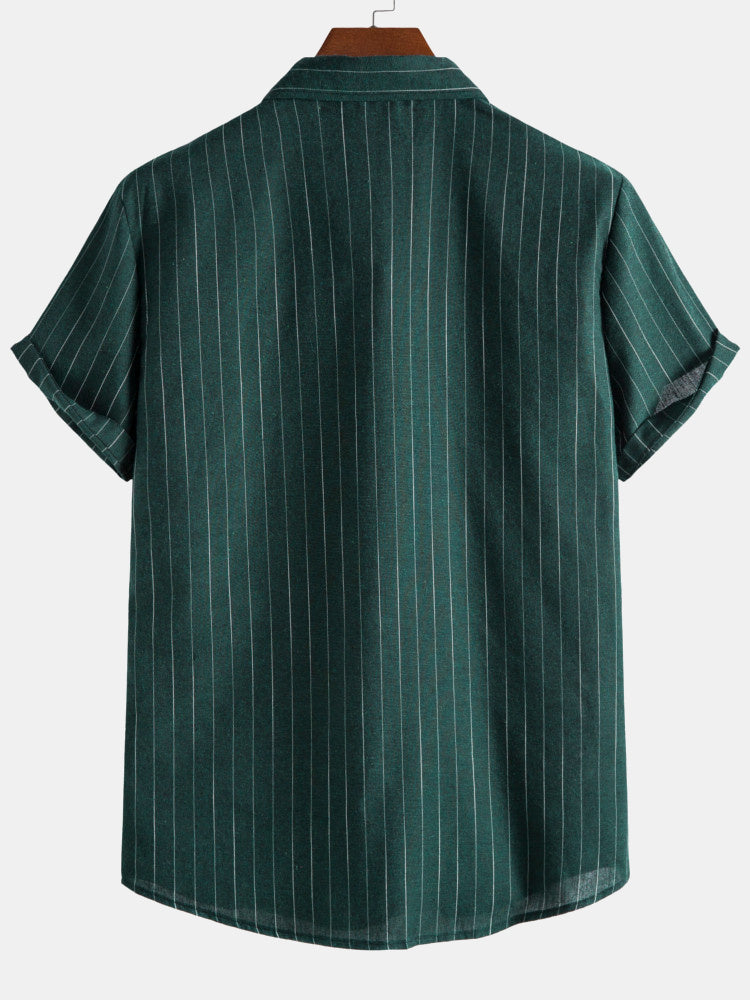 Classic Fit Striped Shirts