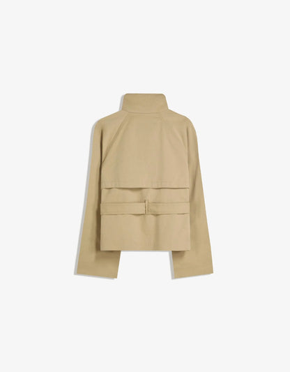 Cropped trenchcoat