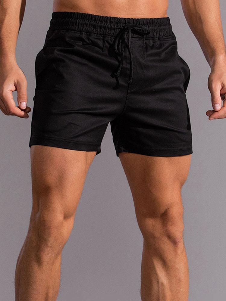 3-Inch Cotton Drawstring Shorts