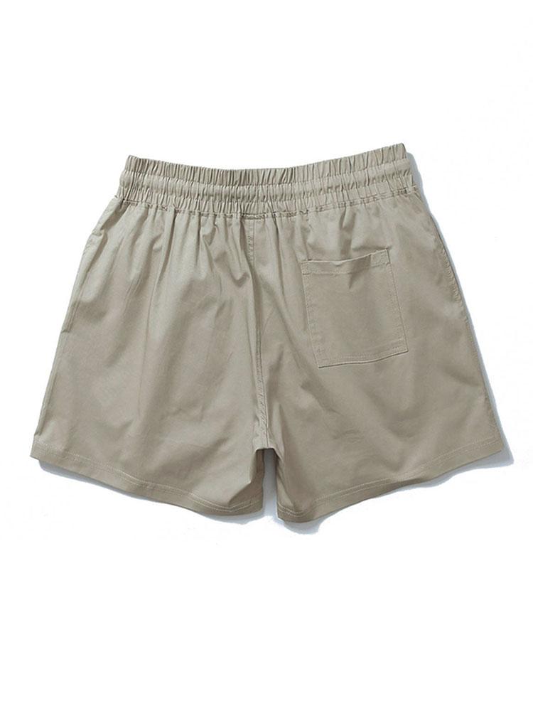 3-Inch Cotton Drawstring Shorts