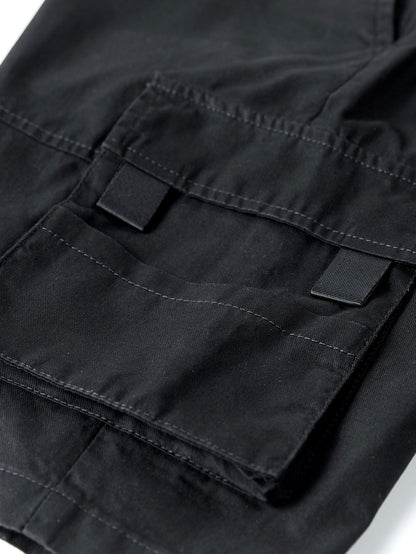 Pantaloncini cargo chino con vita regolabile