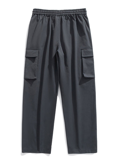 Pantaloni cargo con vita regolabile