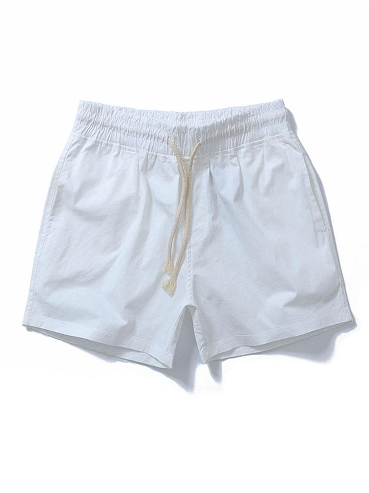 3-Inch Cotton Drawstring Shorts