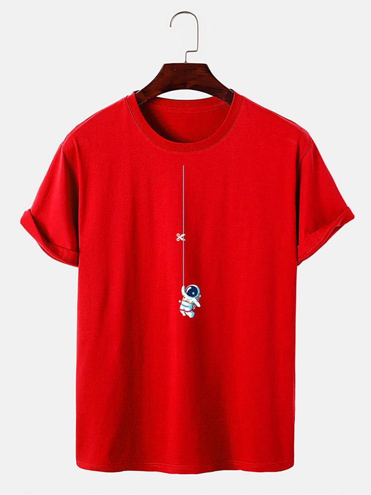 Astronaut String Art Graphic Tee