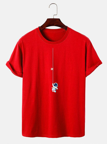 Astronaut String Art Graphic Tee