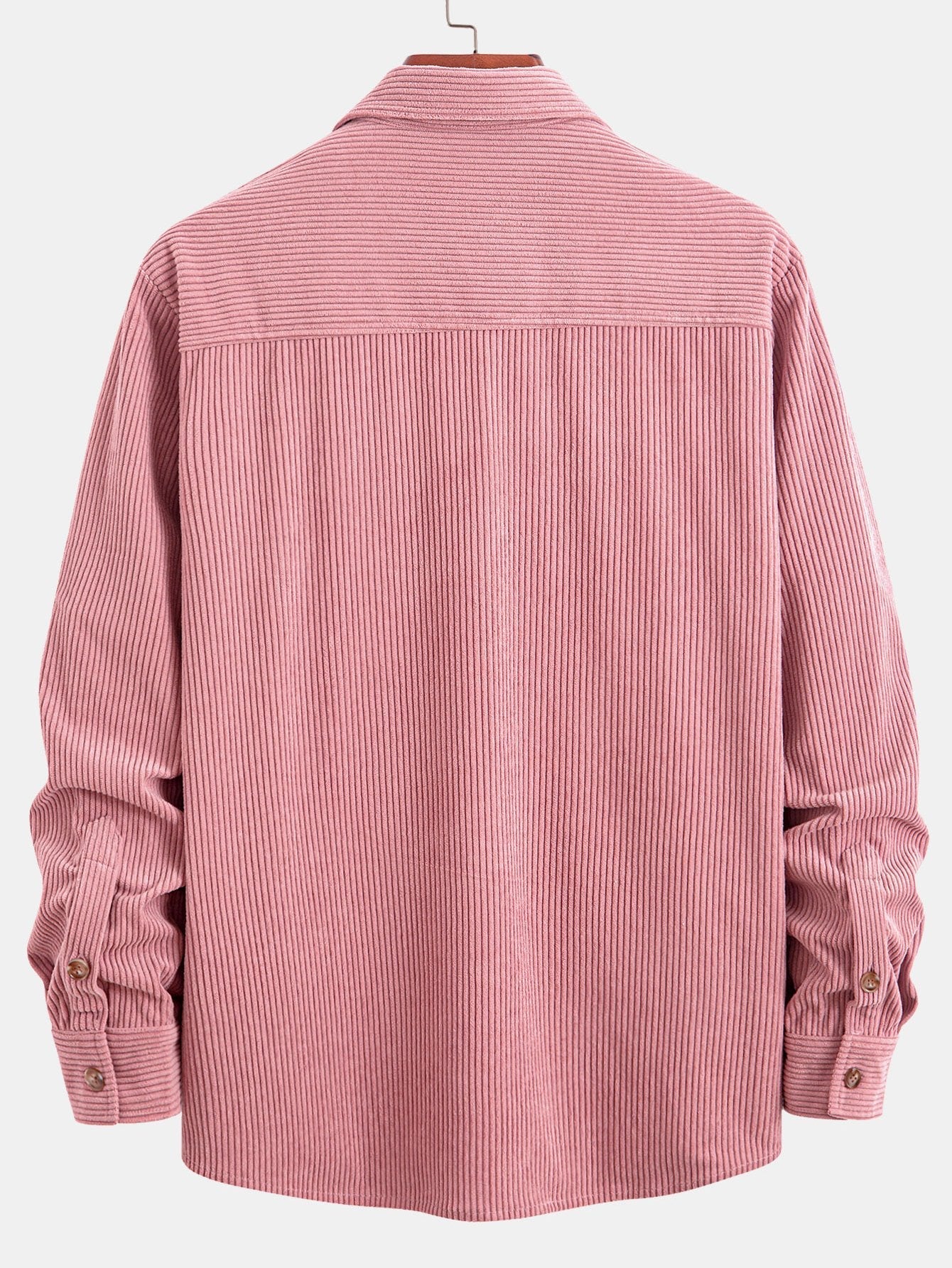 Camicia in velluto a coste con bottoni