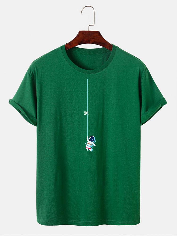 Astronaut String Art Graphic Tee