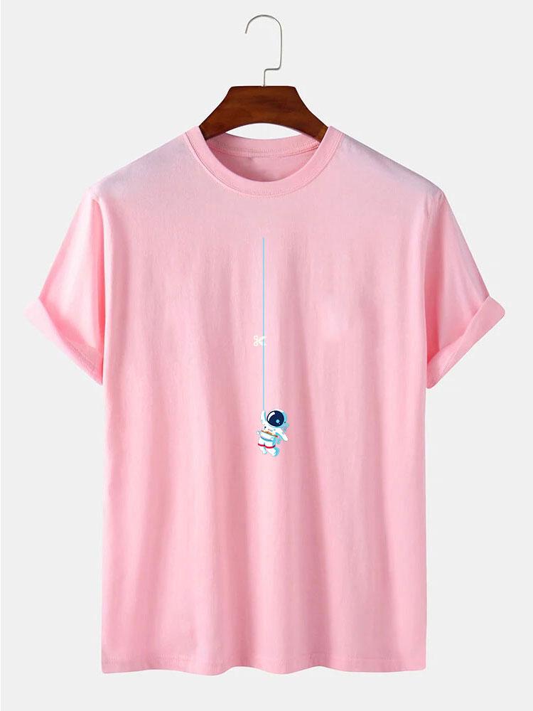 Astronaut String Art Graphic Tee