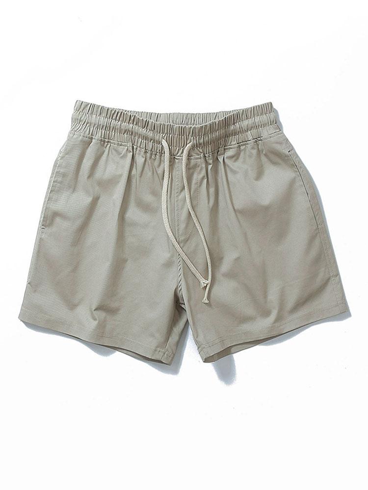 3-Inch Cotton Drawstring Shorts