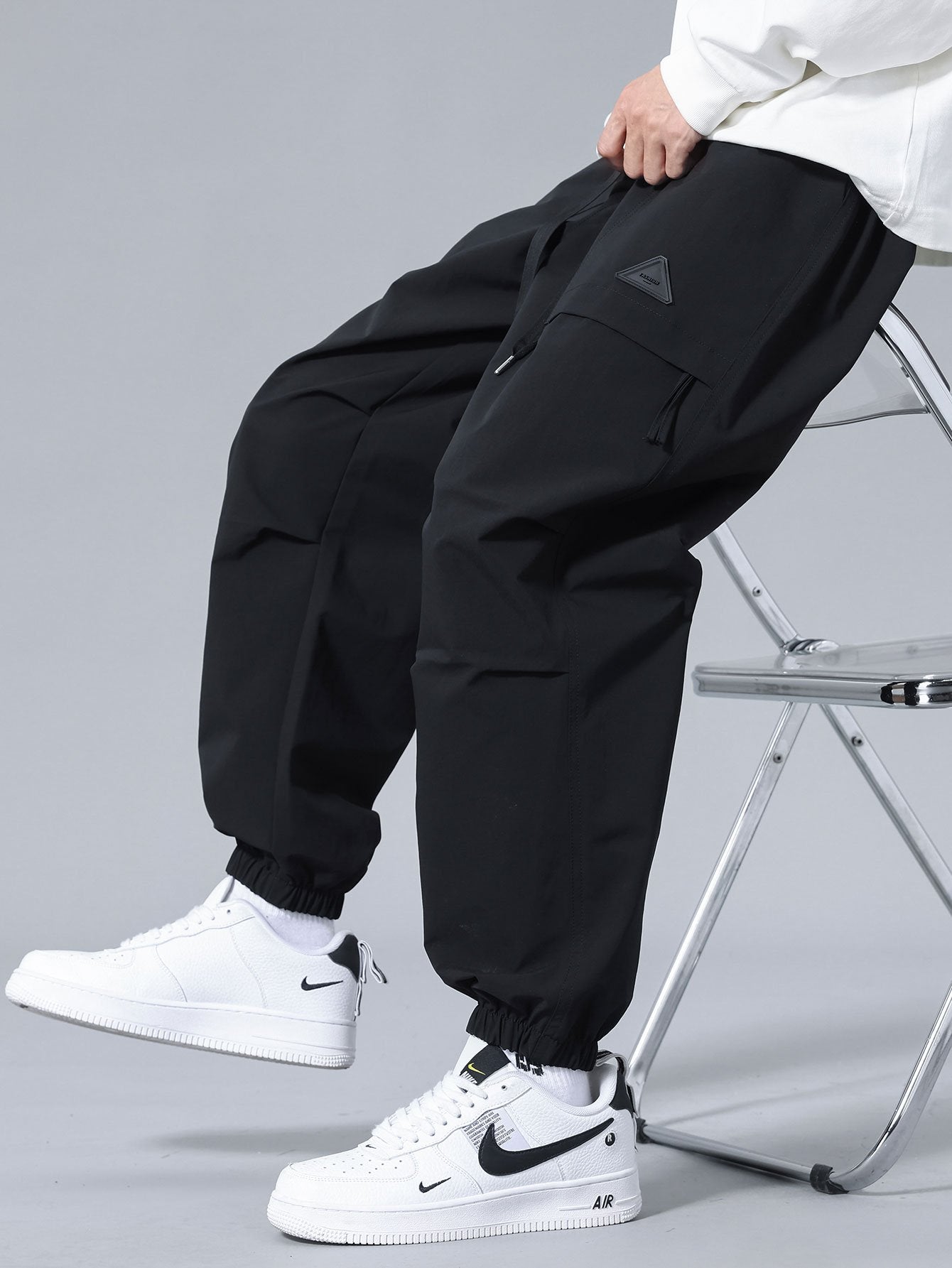 Pantaloni da jogging con vita regolabile