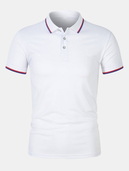 Breathable Mesh Polo Tee