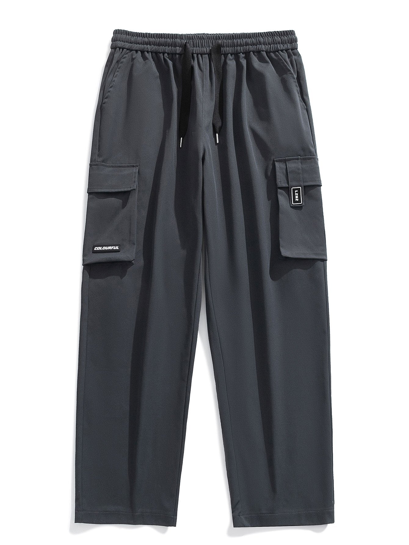 Pantaloni cargo con vita regolabile