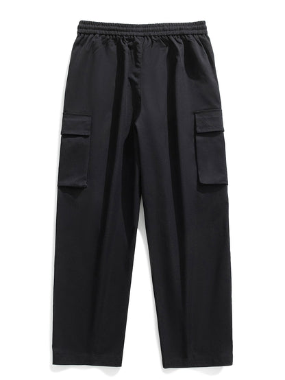Pantaloni cargo con vita regolabile