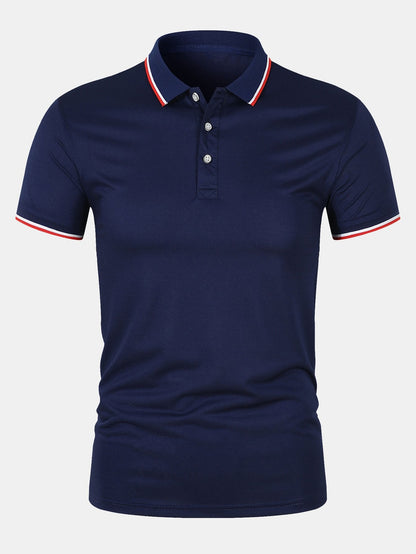 Breathable Mesh Polo Tee
