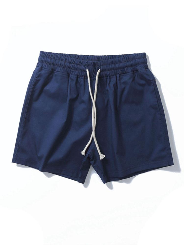 3-Inch Cotton Drawstring Shorts
