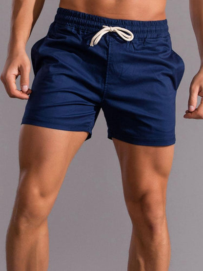 3-Inch Cotton Drawstring Shorts