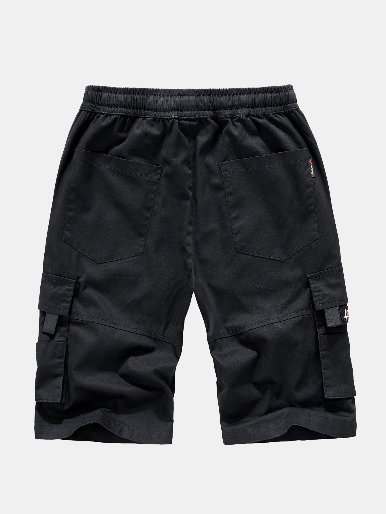 Pantaloncini cargo chino con vita regolabile