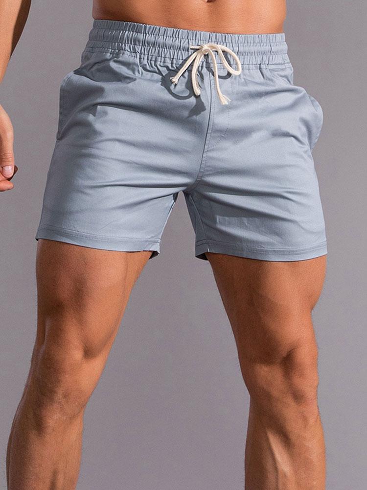 3-Inch Cotton Drawstring Shorts