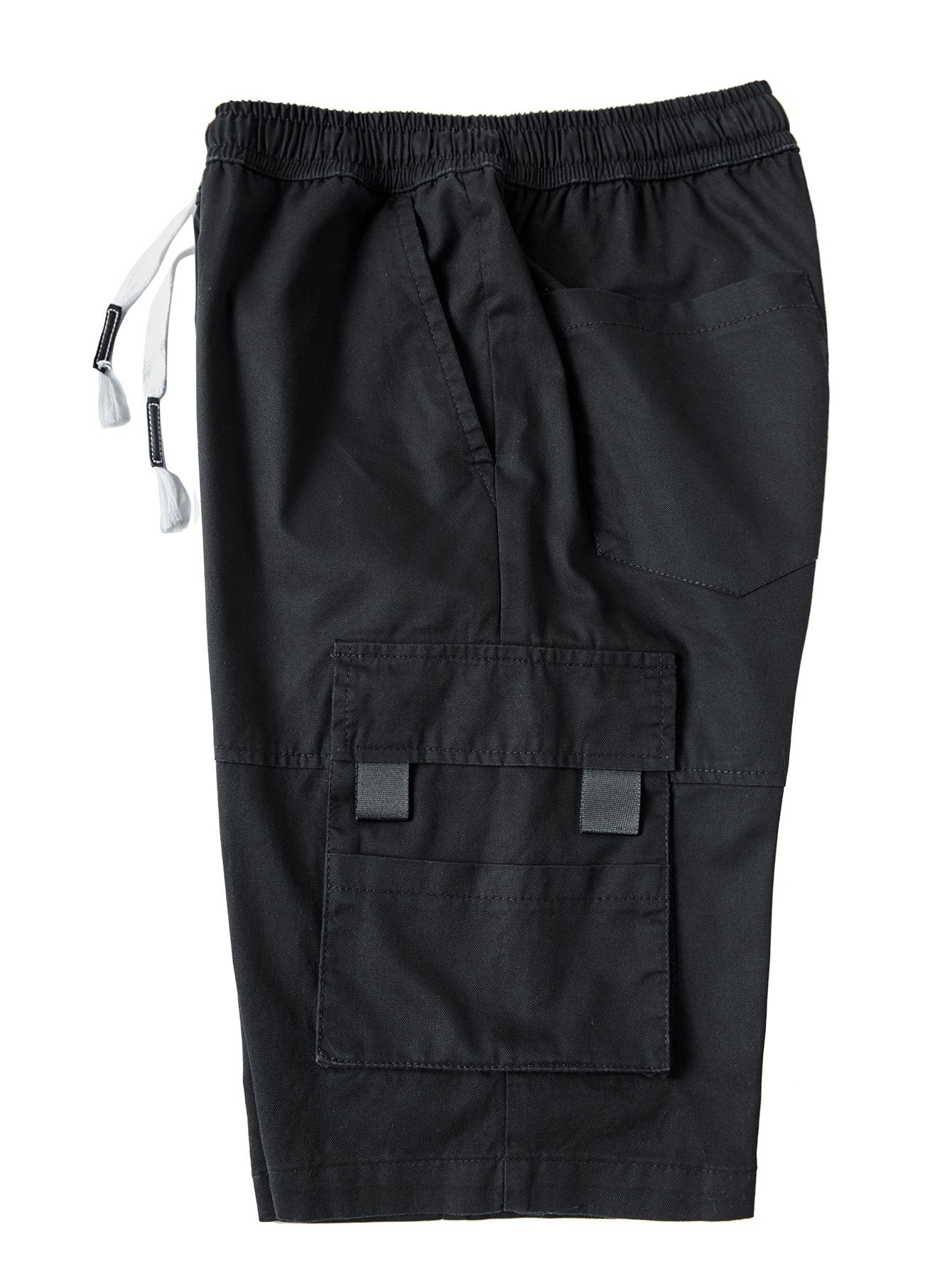 Pantaloncini cargo chino con vita regolabile