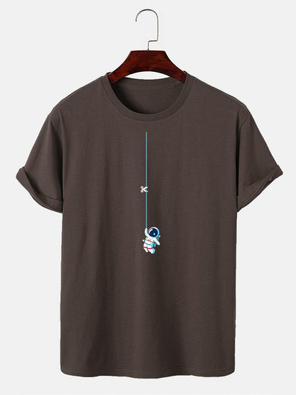 Astronaut String Art Graphic Tee