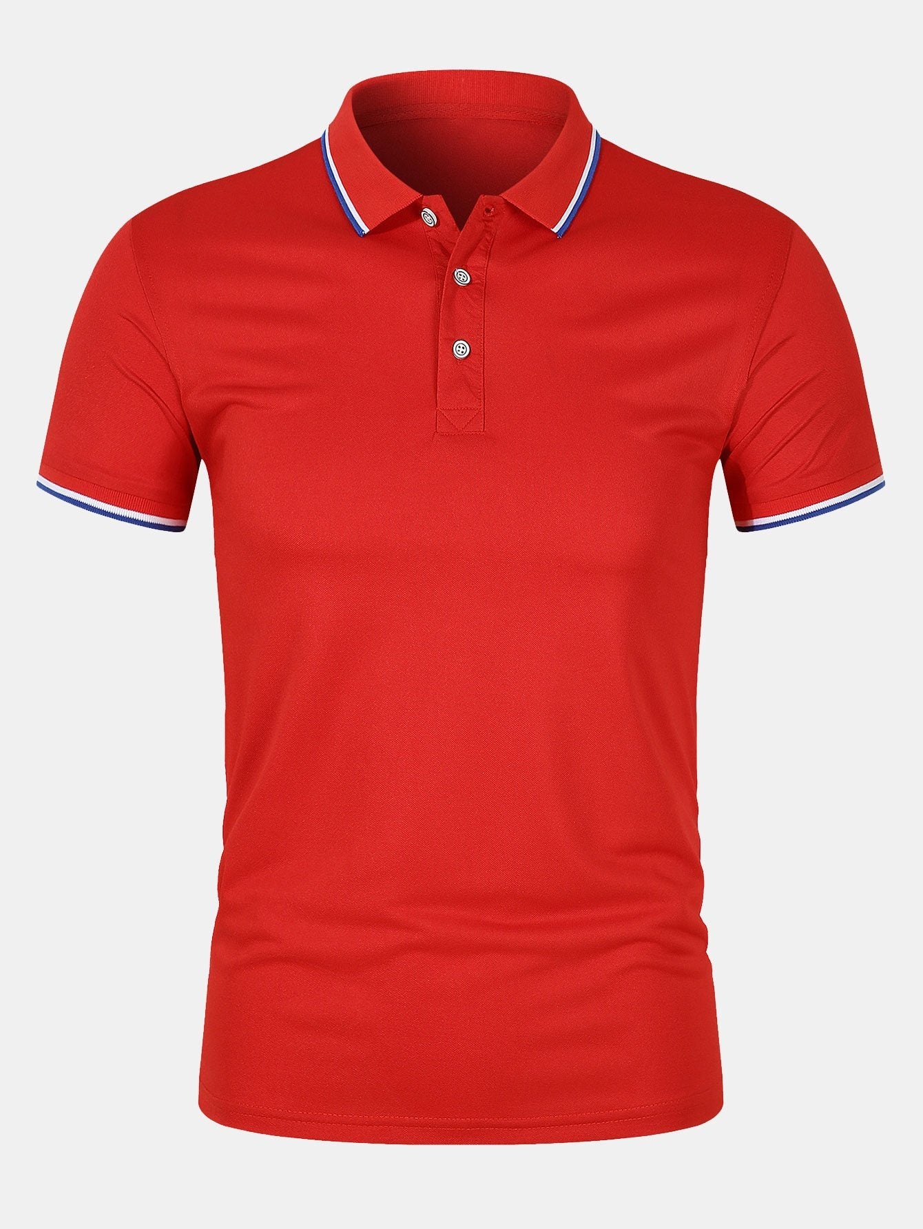 Breathable Mesh Polo Tee