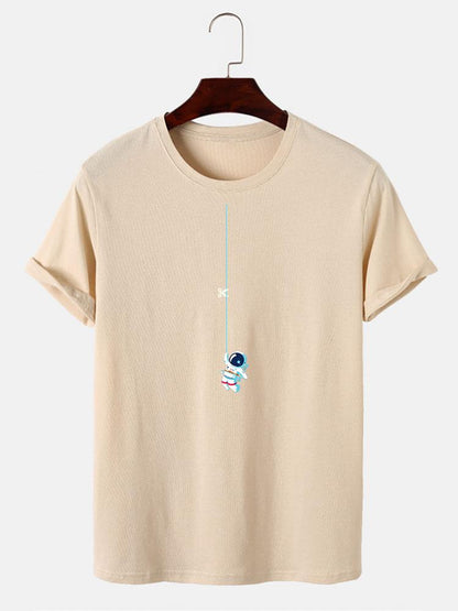 Astronaut String Art Graphic Tee