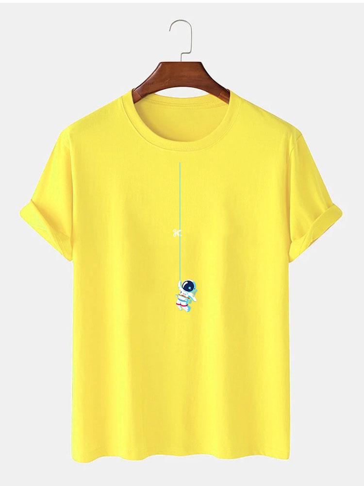 Astronaut String Art Graphic Tee