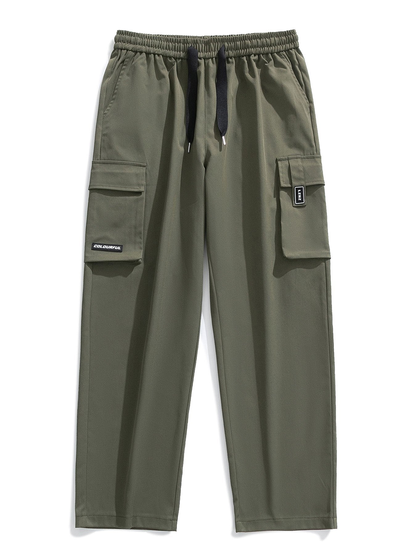 Pantaloni cargo con vita regolabile