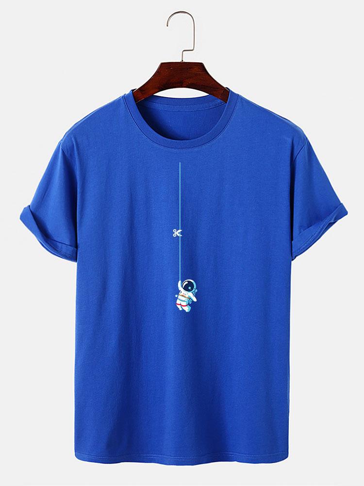 Astronaut String Art Graphic Tee